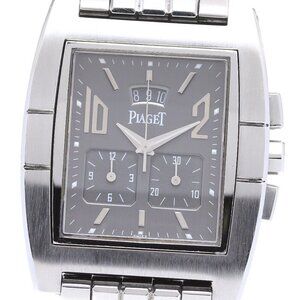 PIAGET Upstream 27150 Chronograph Gray Dial Quartz Men's Watch_837857